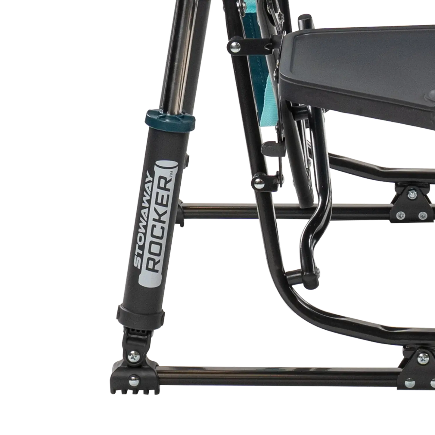 Stowaway Rocker™ with Side Table - Tailgate Prep