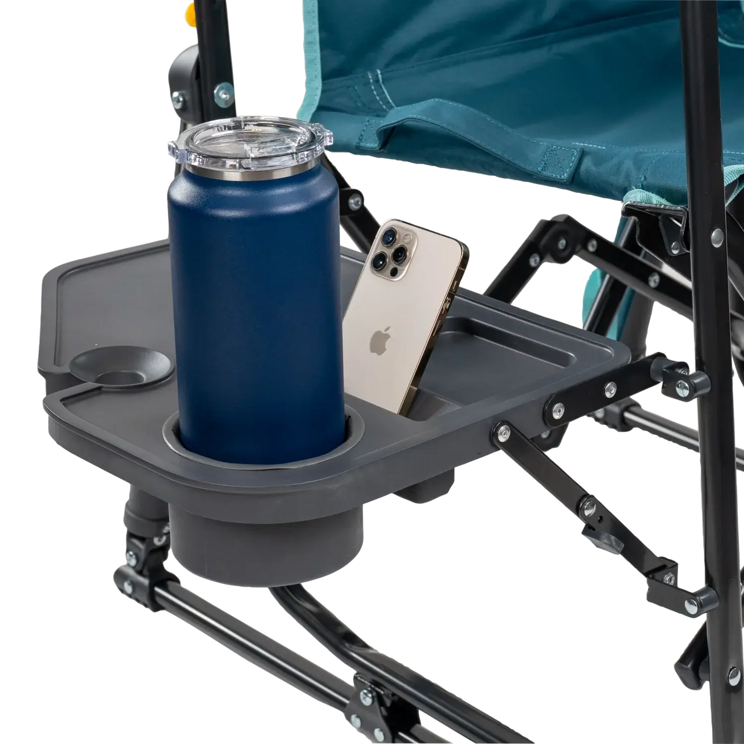 Stowaway Rocker™ with Side Table - Tailgate Prep