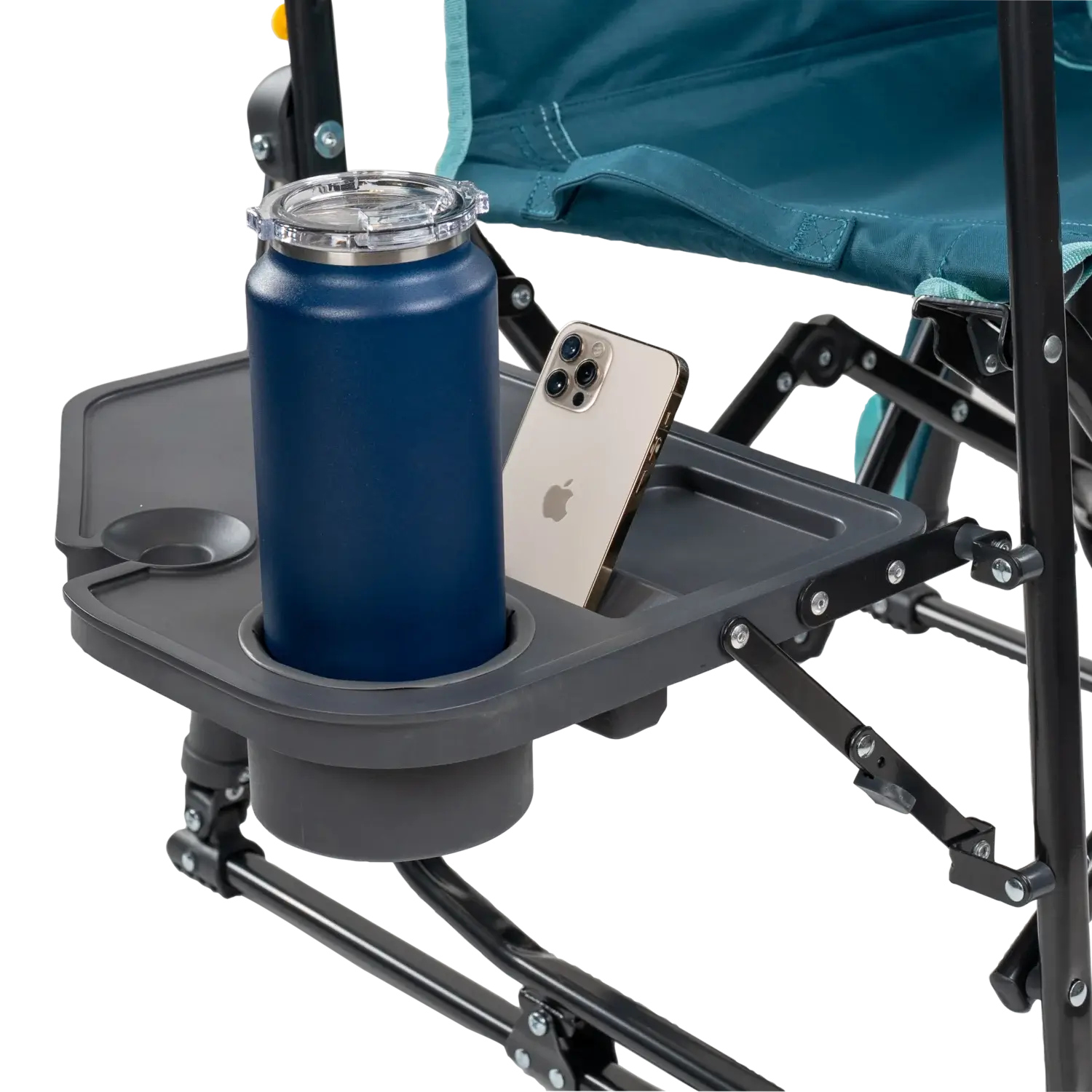 Stowaway Rocker™ with Side Table - Tailgate Prep