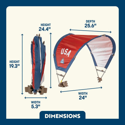 SunShade Accessory™ - USA Anniversary Deluxe - Sunny Trail Shade